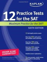 Image of 12 Practice Tests for the SAT