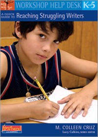Image of A quick guide to reaching struggling writers, K-5