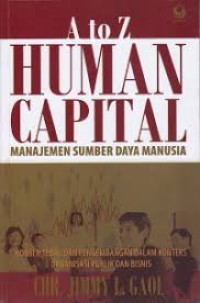 Image of A To Z Human Capital Manajemen Sumber Daya Manusia