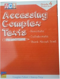 Accessing Complex text Student Book Grade 4
