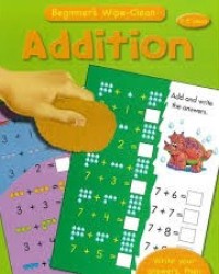 Image of Beginner's Wipe-Clean Addition