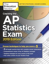 Image of Cracking the AP statistics exam 2019 edition