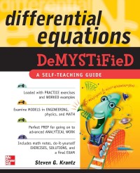 Image of Differential Equations Demystified : A Self-Teaching Guide