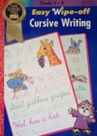 Image of Easy Wipe-off Cursive Writing Grade 3-4