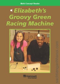 Image of Elizabeth's groovy green racing machine (Above-Level)