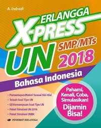 Image of Erlangga X-Press USM 2018 SMP/MTs Bahasa Indonesia