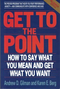 Image of Get to the point