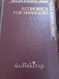 Image of Grolier Business Library : Economics for managers