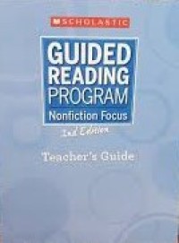 Image of Guided Reading Program Nonfiction Focus : Teacher's Guide
