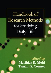 Image of Handbook of Research Methods for Studying Daily Life