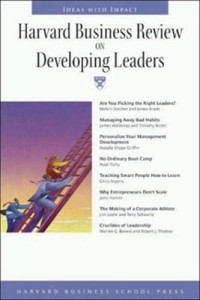 Image of Harvard business review on developing leaders