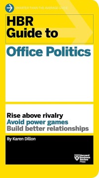 Image of HBR guide to office politics