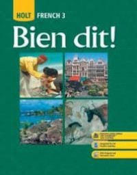 Image of Holt French 3: Bien Dit! [2008]