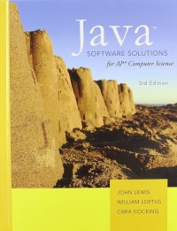 Image of Java software solutions for AP computer science