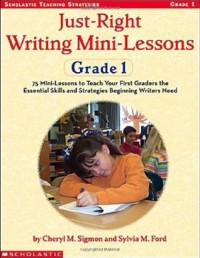 Image of Just-right Writing Mini-lessons Grade 1