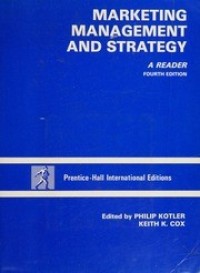 Image of Marketing Management and Strategy A Reader