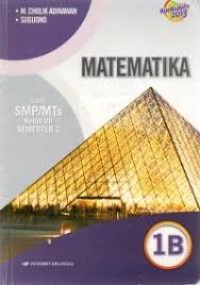 Image of Matematika jilid 1B untuk SMP/MTs kelas VII semester 2
