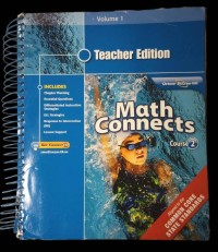 Image of Math Connects Course 2 Volume 1