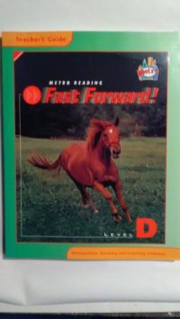 Image of Metro reading fast forward level D: Teacher Resource