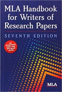 Image of MLA handbook for writers of research papers