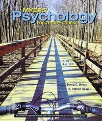 Image of Myers' psychology for the AP course Third Edition