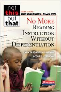Image of No more reading instruction without differentiation