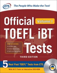 Image of Official TOEFL iBT tests. Volume 1