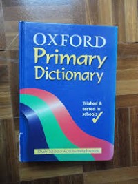 Image of Oxford Primary Dictionary (Revised second edition 2002)