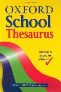 Image of Oxford School Thesaurus
