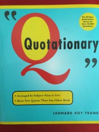 Image of Random House Webster's quotationary