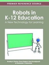 Image of Robots in K-12 education : a new technology for learning