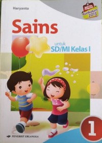 Image of Sains jilid 1 untuk SD/MI kelas I
