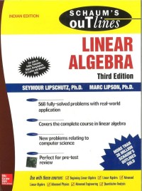 Image of Schaum's Outlines: Linear Algebra