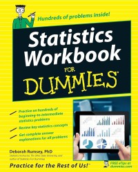Image of Statistics Workbook for Dummies