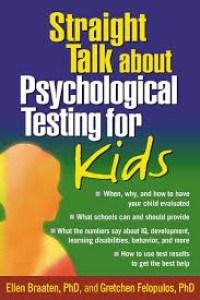 Image of Straight Talk about Psychological Testing for kids