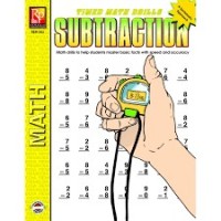Image of Subtraction : timed math drills
