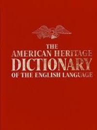 Image of The American Heritage Dictionary of the English language