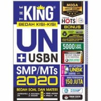 The King Bedah kisi-kisi UN-USBN SMP/Mts 2020