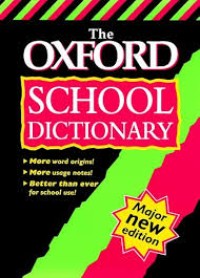 Image of The Oxford School dictionary