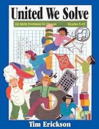 Image of United we solve: Math problems for groups grade 5-10