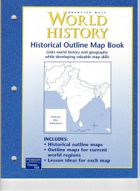 Image of World History Historical Outline Map Book